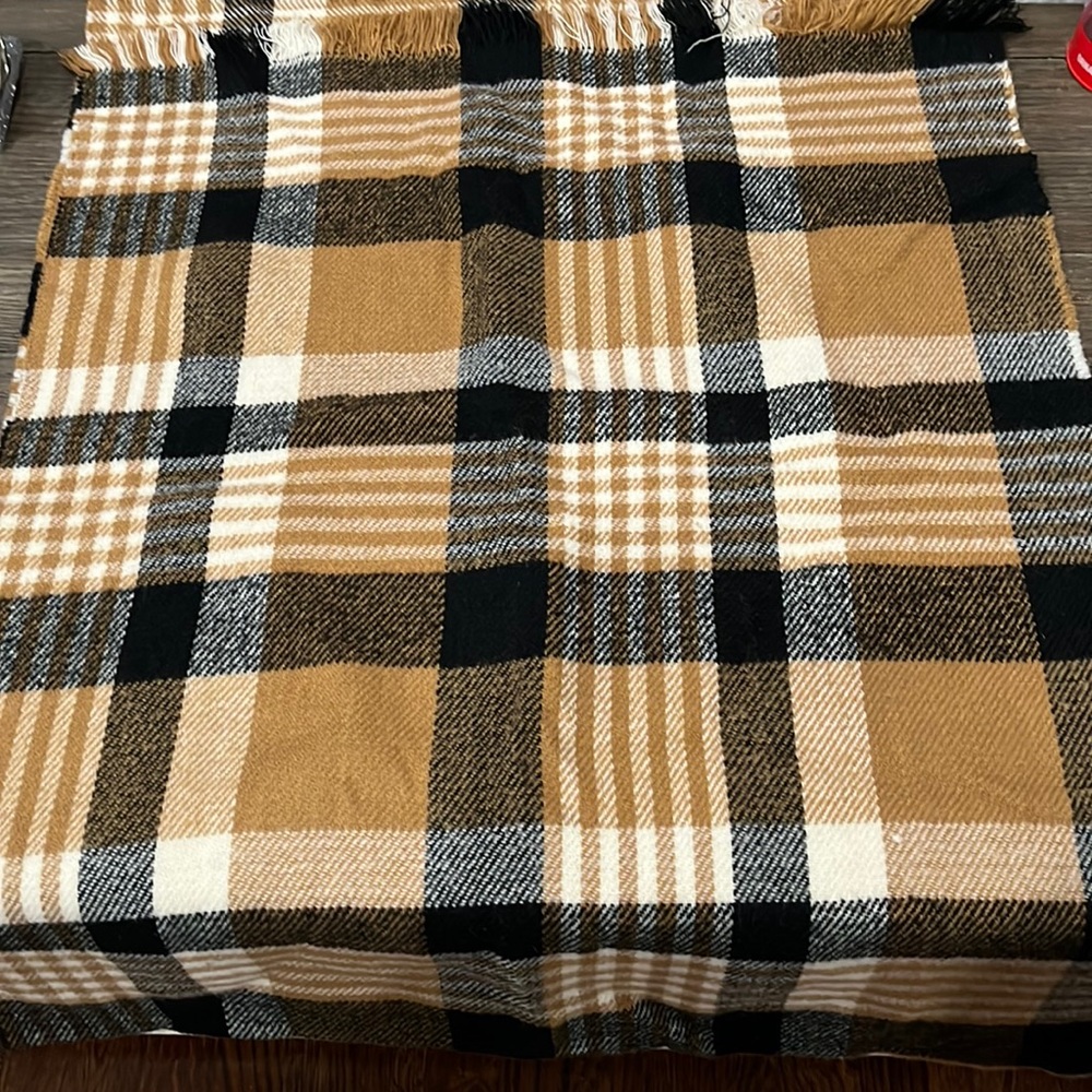 Striped scarf/ wrap!